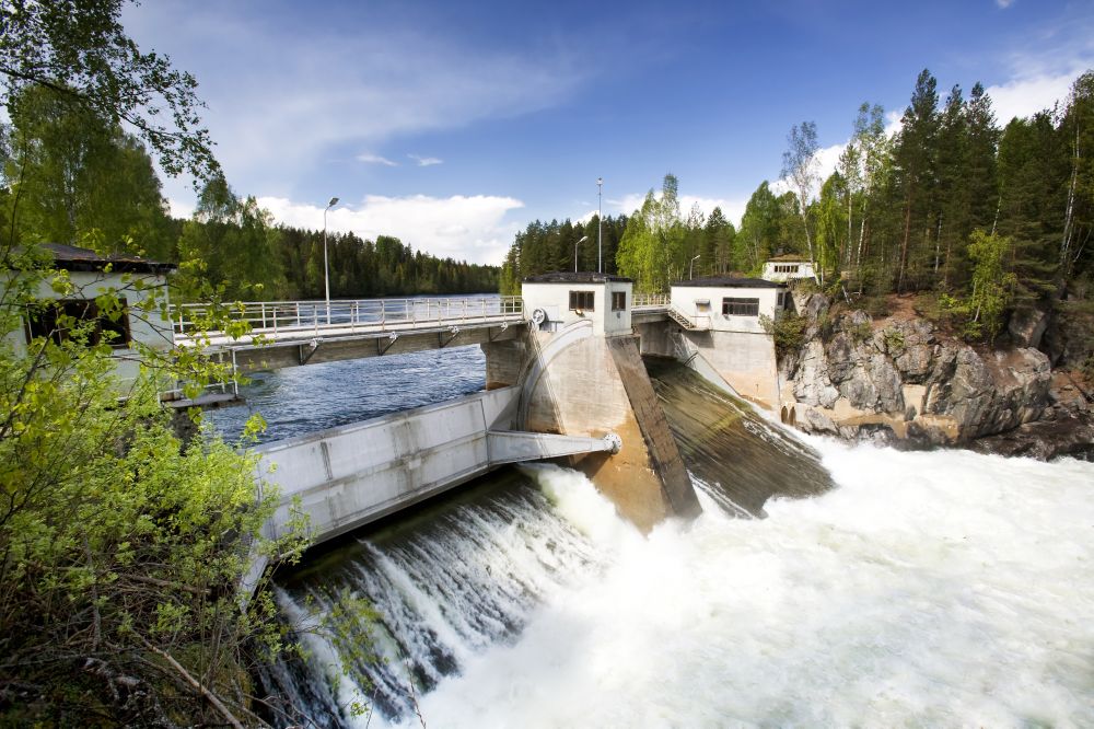 Система электроснабжения на энергии воды (мини ГЭС)